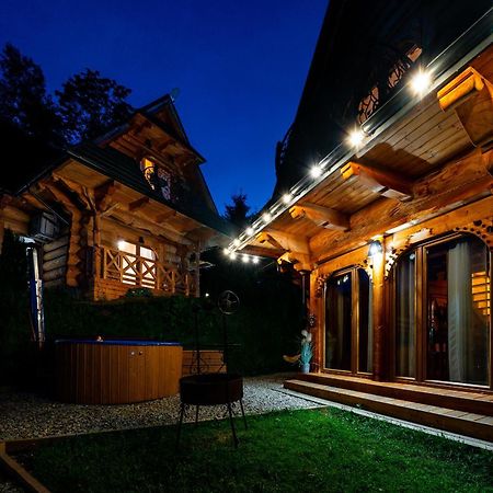 Goralska Chatka 2 Highland Cottage - Split Ac, Jacuzzi, Sauna, Private Parking, Mountains View, Garden, Zakopane Eksteriør bilde