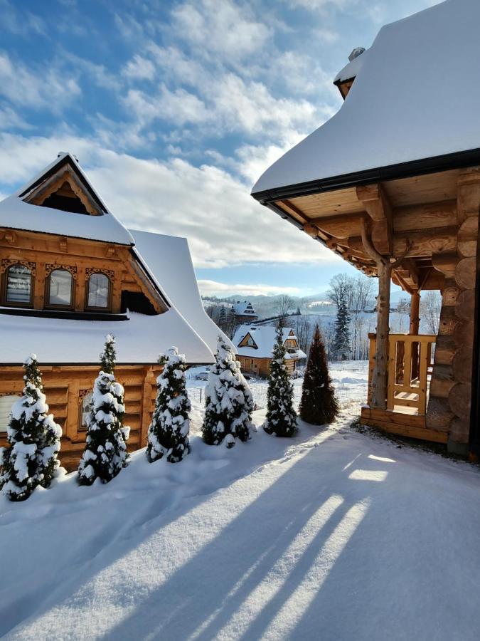 Goralska Chatka 2 Highland Cottage - Split Ac, Jacuzzi, Sauna, Private Parking, Mountains View, Garden, Zakopane Eksteriør bilde