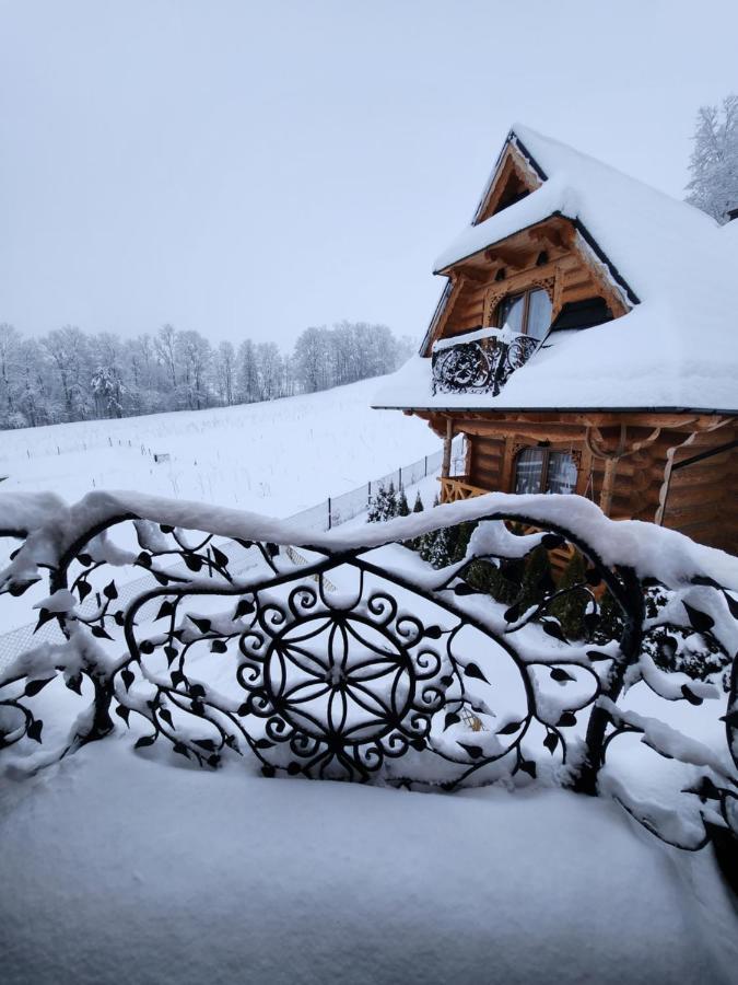 Goralska Chatka 2 Highland Cottage - Split Ac, Jacuzzi, Sauna, Private Parking, Mountains View, Garden, Zakopane Eksteriør bilde