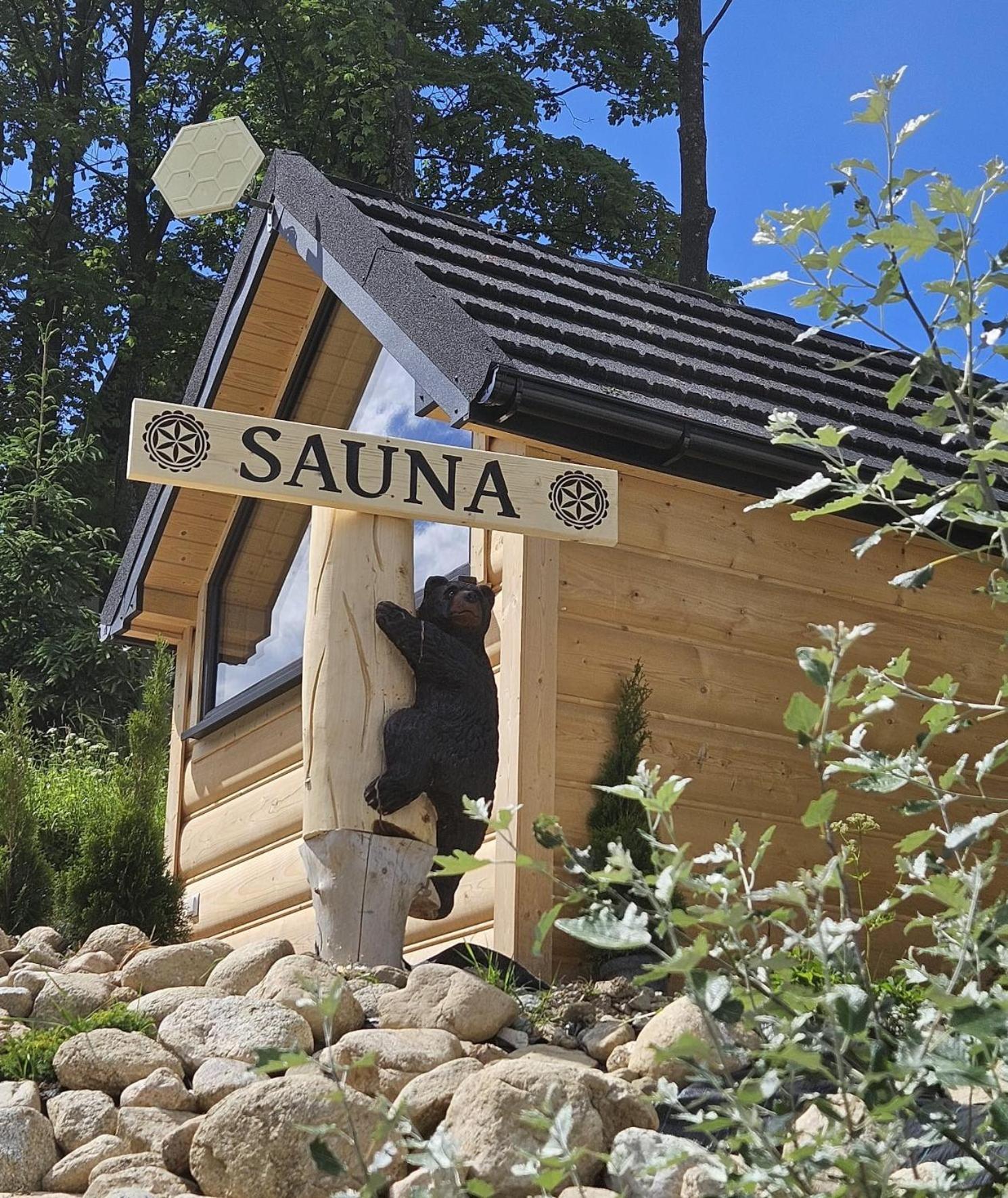 Goralska Chatka 2 Highland Cottage - Split Ac, Jacuzzi, Sauna, Private Parking, Mountains View, Garden, Zakopane Eksteriør bilde