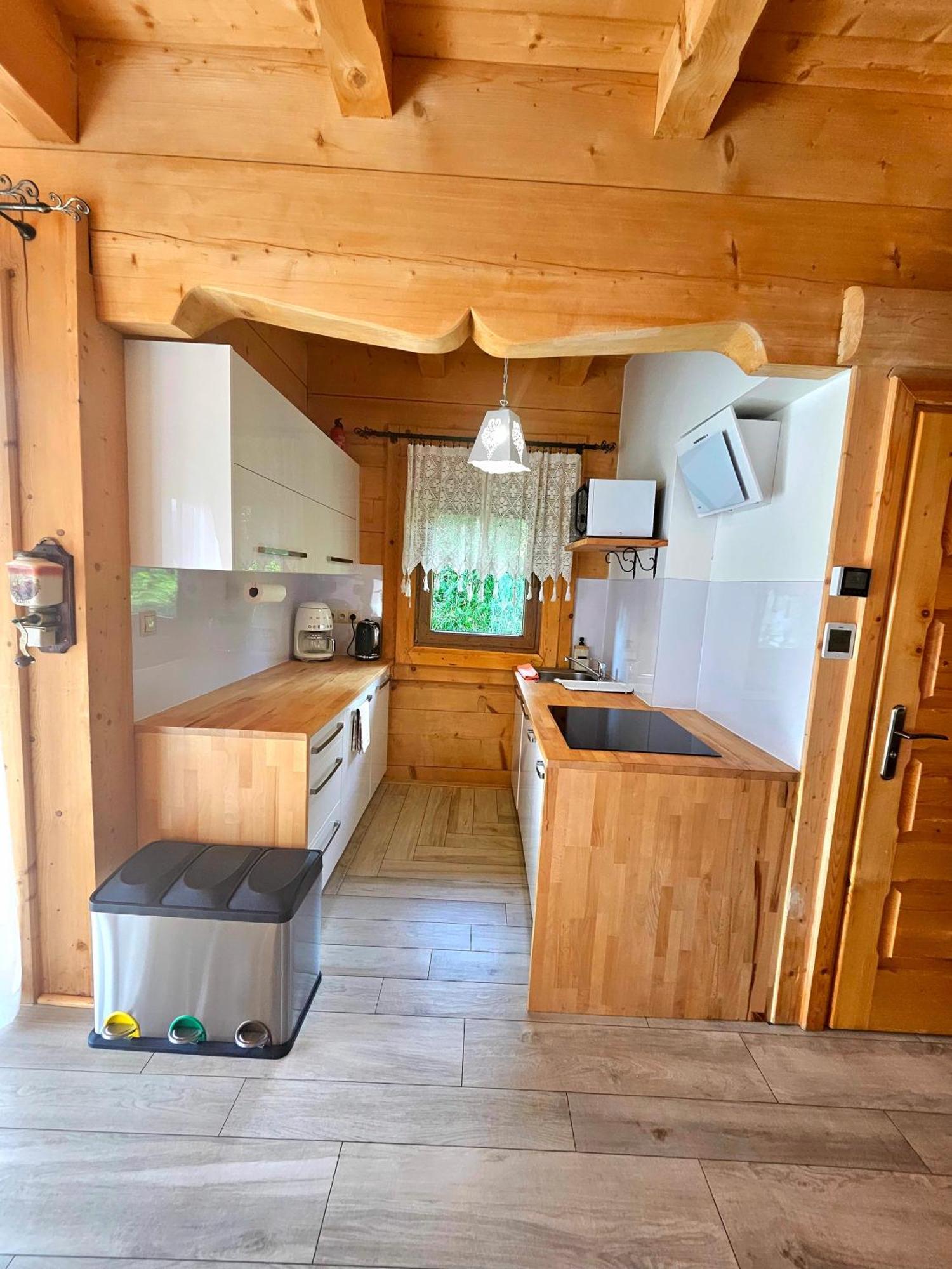 Goralska Chatka 2 Highland Cottage - Split Ac, Jacuzzi, Sauna, Private Parking, Mountains View, Garden, Zakopane Eksteriør bilde