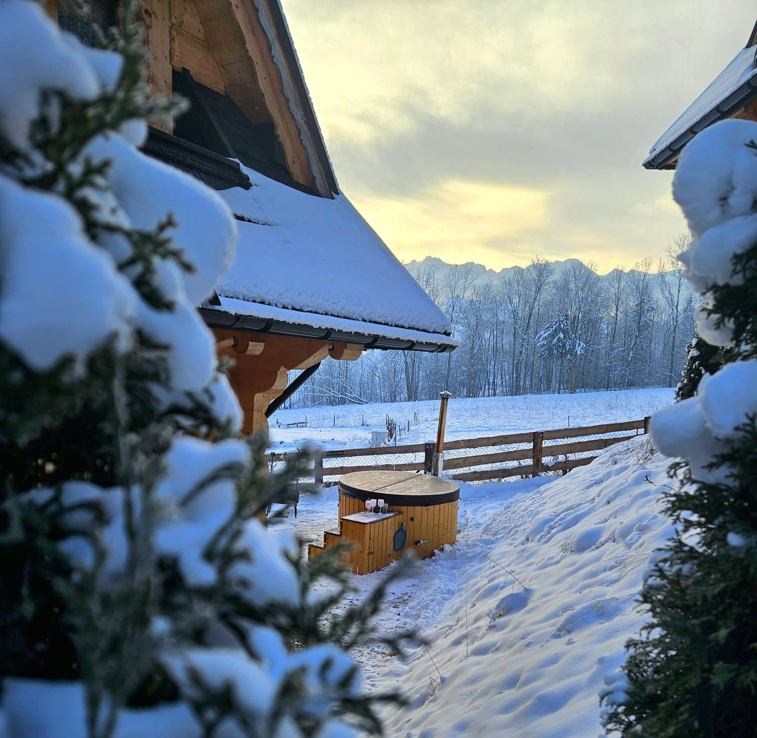 Goralska Chatka 2 Highland Cottage - Split Ac, Jacuzzi, Sauna, Private Parking, Mountains View, Garden, Zakopane Eksteriør bilde